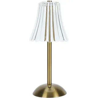 Topiky Vintage Lampe, Kristalllampe, Kabellose Tischlampe, Dimmbare Kristall Tischlampe, 3 Farben, Nachttischleuchte, 1200 MAh, Wiederaufladbare Nachttischlampe für Schlafzimmer,