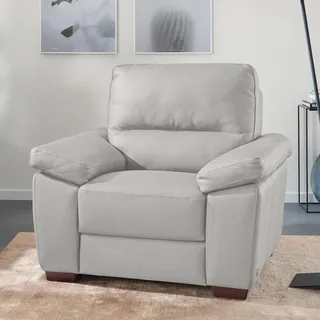 Calia Italia Sessel Gaia Leder 100 x 92 x 94 cm Braun