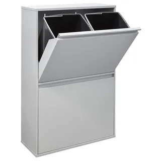 ARREGUI Mülltrennsystem 68 l Hellgrau