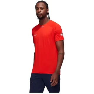 Mammut Aenergy Fl Kurzarm-t-shirt - Mammut Red - M