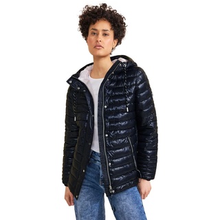 STREET ONE Damen Steppjacke, gravity blue, 36