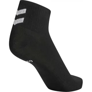 Hummel Chevron Kurze Socken 3 Paare Schwarz EU 36-40 Schwarz EU 36-40 - Schwarz