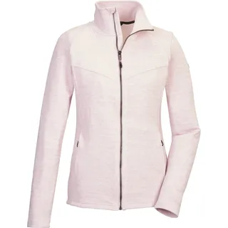 KILLTEC Damen Powerstretchjacke/Fleecejacke mit Stehkragen KOW 112 WMN FLX JCKT, hell malve, 46,