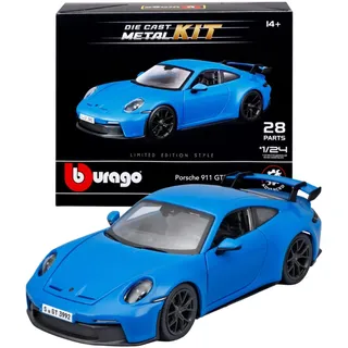 Burago 911 GT3 blau 1:24