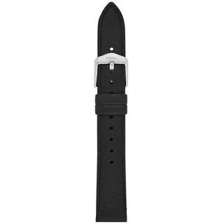 Fossil Uhrenband für Damen 16 mm LiteHide-Leder schwarz, S161096