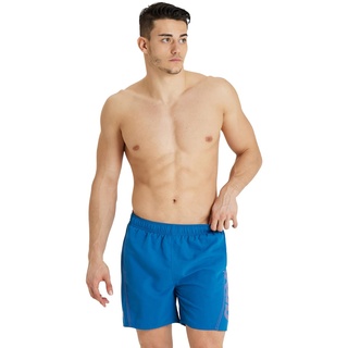 Arena Fundamentals Logo Badeshorts Herren für Pool und Meer, Schwimmshorts aus Weichem und Schnelltrocknendem Material, Badehose mit Netz-Innenslip