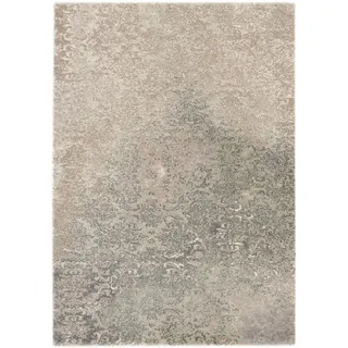 Novel Vintage-Teppich , Braun, Grün , Textil , rechteckig , 200x290 cm , in verschiedenen Größen erhältlich , Teppiche und Böden, Teppiche, Webteppiche