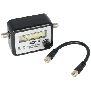 Satelliten Finder das Messgerät mit Ton inkl. F-Anschlusskabel