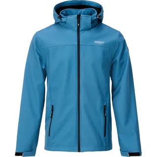 Nordberg Eldgrim - Softshell Outdoor Sommerjacke Herren - Stellar Blue - Größe L - Blau