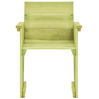 vidaXL Gartenstuhl Imprägniertes Kiefernholz - Braun