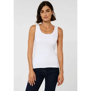 Cecil Shirttop Style NOS Linda Top, Weiß L