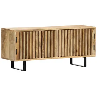 vidaXL Warren TV-Schrank 90x30x40 cm Braun Massivholz
