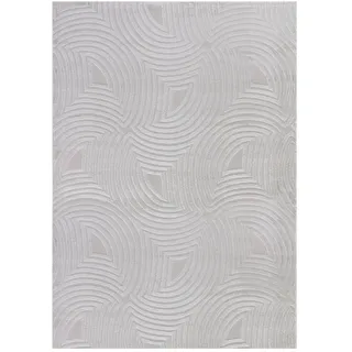 Ayyildiz Sahara 1113 Kurzflorteppich 80 x 250 cm Silber