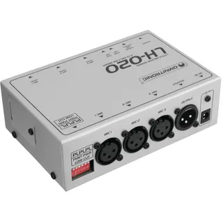Omnitronic LH-020 3-Kanal-Mikrofonmixer