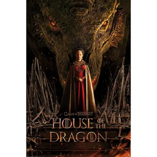 GB eye GBYDCO256 Game of Thrones Maxi-Poster Haus des Drachen 61 x 91,5 cm