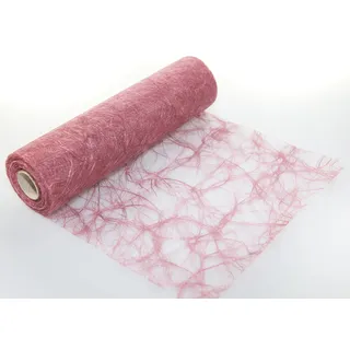 Tischläufer Tischband Altrosa Sizoweb Blush Tischdekoration Frühling Geburtstag Hochzeit Taufe 30cm