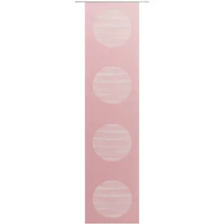 Schiebegardine NEUTEX FOR YOU "Padova" Gr. 2, rosa (altrosa), B:57cm H:175cm, Scherli, Polyester, Gardinen, Schiebegardine, inkl. Befestigungszubehör, Halbtransparent, Sauberer Abschluss, modern