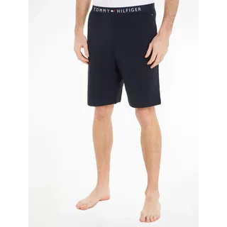 Tommy Hilfiger Herren, Sweatshorts Jersey Short Kurz, blau (desert, sky, XXL