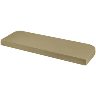 PRIMEPATIO Outdoor Bankauflage, Wasserdicht Sitzauflagen für Balkon & Gartenmöbel mit Abnehmbarer & Waschbarer Bezug, Sitzkissen Bank für Gartenbank, Schaukel, Innenhof, 100x40x8 cm, Khaki
