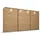 Schwebetürenschrank OTELI 368 x 214 x 68 cm Beige/Braun