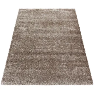 Ayyildiz Teppiche Brilliant 4200 Hochflorteppich 200 x 290 cm taupe