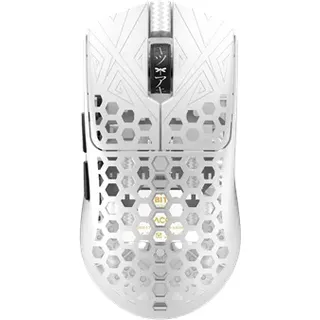 Arbiter AKITSU Medium - Ultralight 40g Carbon-fiber - Gaming Maus (Weiß)