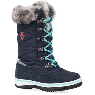 Trollkids Holmenkollen Schneeschuhe - Navy / Mint - EU 30