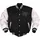 NY Baseballjacke schwarz/weiß 2