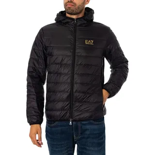 EA7 Daunenjacke schwarz XL