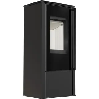 Kaminofen aus Stahl KRATKI HATI Ø 150 5,5 kW - Grau