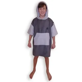 Kynay Microfiber Youth Poncho - Grey - One Size
