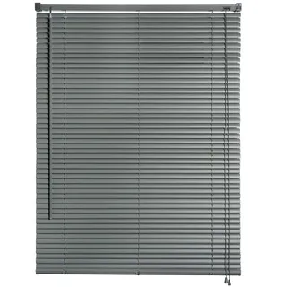 Storesdeco Jalousien vinyl venetianische mit Grau Zugschnur 90x160 , Kunststoff , 90 cm , Heimtextilien, Vorhänge, Rollos, Jalousien