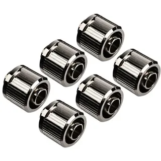 EK EKWB EK-Quantum Torque STC 10/16 - 6er-Pack, Wasserkühlung Anschluss, Silber
