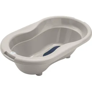Rotho Babydesign Baby-Badewanne Tilo - mit Anti-Rutschmat - Braun