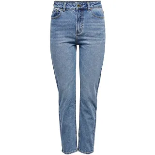 ONLY Damen Onlemily Life Hw St Ankle Mae0012 NoosJeans,Medium Blue Denim,28W / 30L