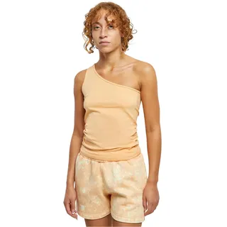Urban Classics Damen Top Ladies Asymmetric Top paleorange L