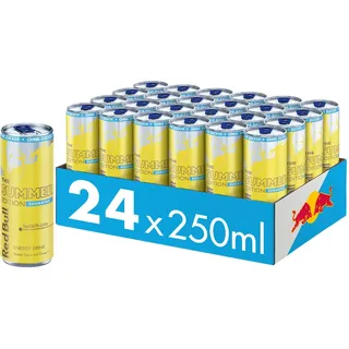 Red Bull Sugarfree Energy Drink Sudachi-Lime Summer Edition | beinhaltet Koffein, Taurin, B-Vitamine, Süßungsmittel und Wasser, 250 ml, 24-Pack