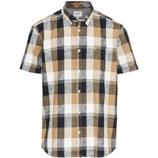 camel active 409261-5S61 - Herren Shortsleeve Shirt, Größe:L, Farbe:Wood
