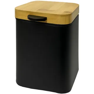 Relaxdays Kosmetikeimer 3 l Schwarz