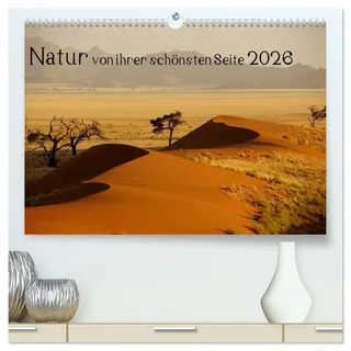 Natur von ihrer schönsten Seite 2026 (hochwertiger Premium Wandkalender 2026 DIN A2 quer), Kunstdruck in Hochglanz: 12 faszinierende Landschaftsaufnahmen rund um den Globus (CALVENDO Orte)