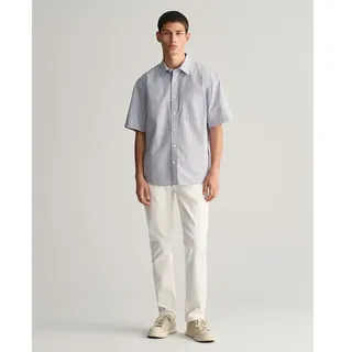 Gant White Slim Fit Jeans - Eggshell - 32 - 30