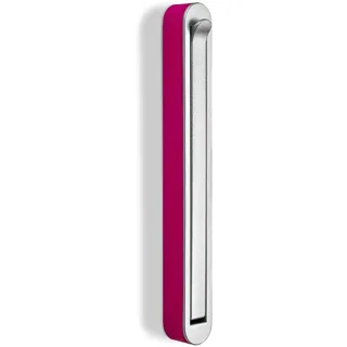 SOTECH Aufbau - Klapphaken HARZ Chrom matt/pink 140 x 16 mm | Kleiderlüfter Jackenhaken Garderobenhaken klappbar