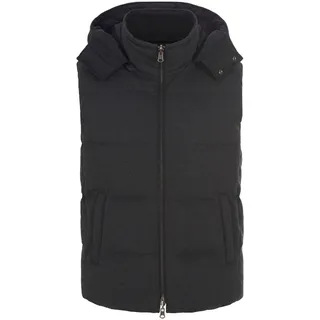 MADELEINE Kurzweste »Weste Wattierte Wendeweste«, grau