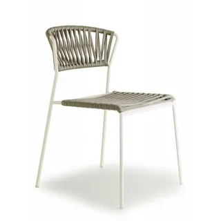 Stapelstuhl Lisa Filò - ZL - linen N84 - silver