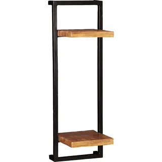 SIT Wandregal Im modernen Industrial Look, schwarz