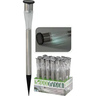 Lampe Solar 37,5CM Inox Externe Gartendeko