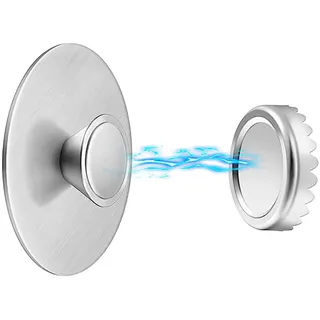Jinpojun Magnetischer Seifenhalter - Edelstahl, Ohne Bohren, Für Waschbecken, Dusche und Badewanne
