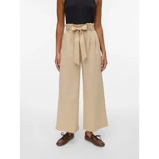 Vero Moda Paperbag-Hose Beige XL