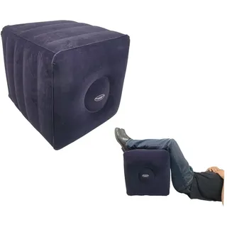 FabaCare Bandscheibenwürfel für Stufenbettlage, aufblasbar, Beinhochlagerungskissen, Bandscheibenkissen, Entlastungswürfel, Lagerungskissen Beine, Beinablage