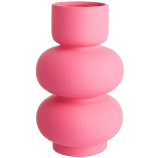 Butlers Vase Pink , Keramik , 25 cm , Dekoration, Vasen, Keramikvasen